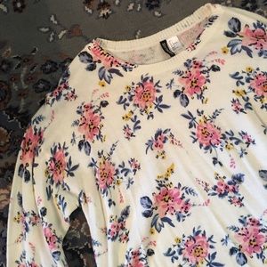 Floral Sweater